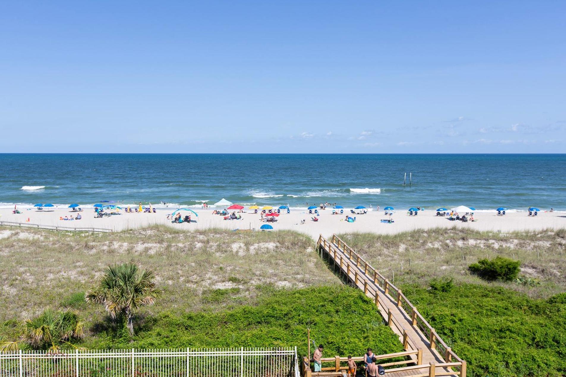 Golden Sands Oceanfront Hotel Carolina Beach Eksteriør billede
